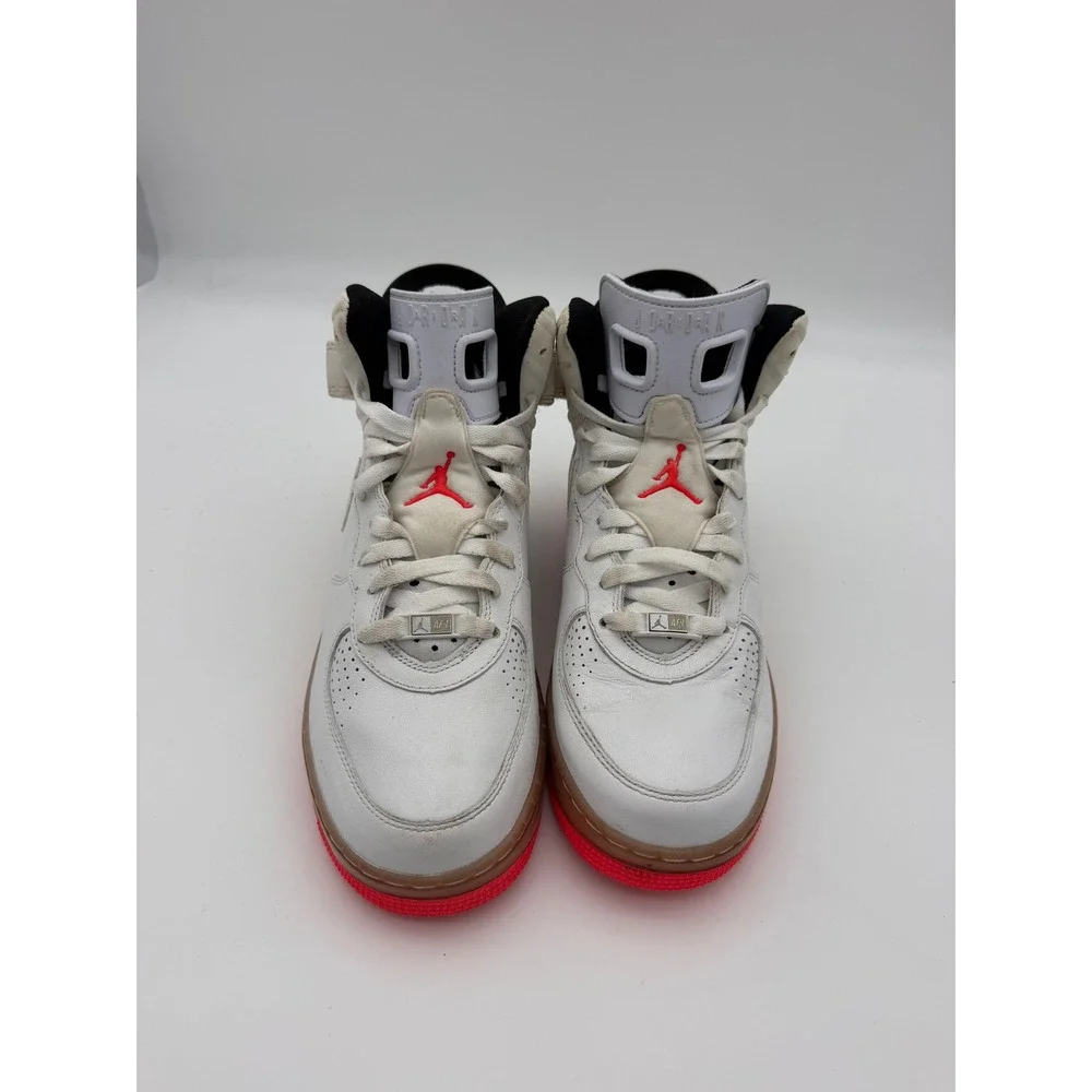 Jordan AJF 6 White Varsity Red Mens 9 Sneakers 351029-161 Air Force 1 Hybrid